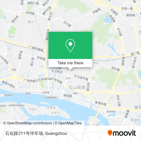 石化路211号停车场 map
