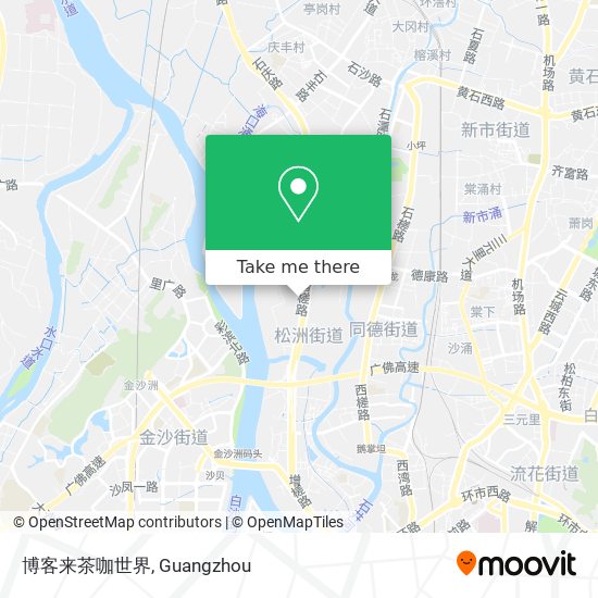 博客来茶咖世界 map