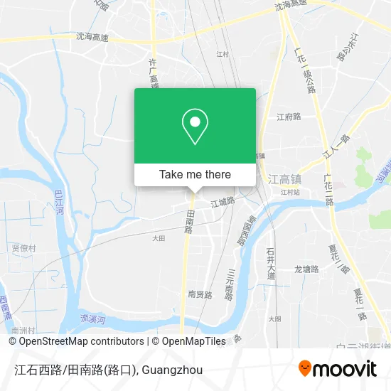 江石西路/田南路(路口) map