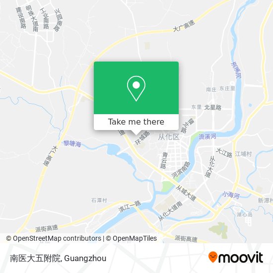 南医大五附院 map