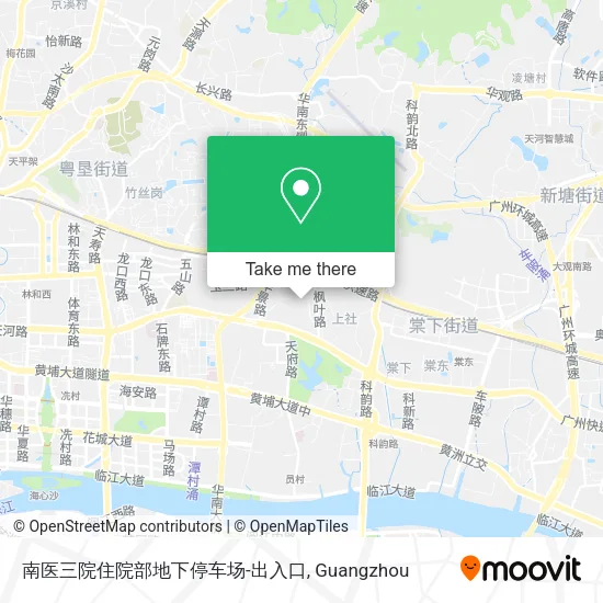 南医三院住院部地下停车场-出入口 map