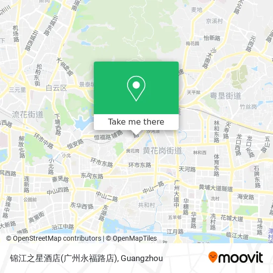 锦江之星酒店(广州永福路店) map