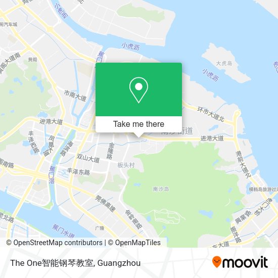 The One智能钢琴教室 map