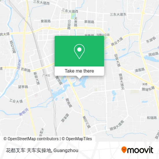 花都叉车 天车实操地 map