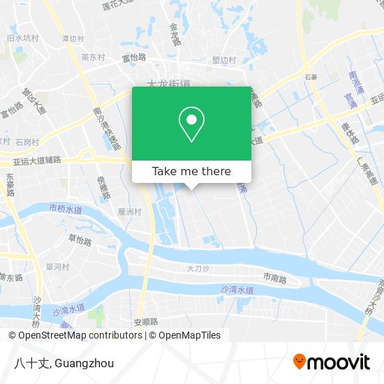 八十丈 map