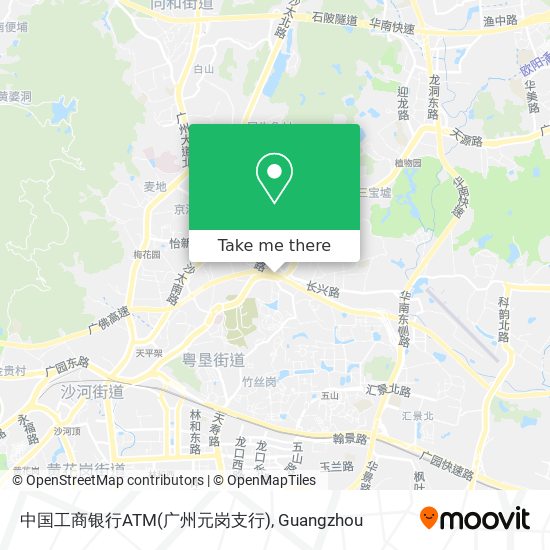 中国工商银行ATM(广州元岗支行) map