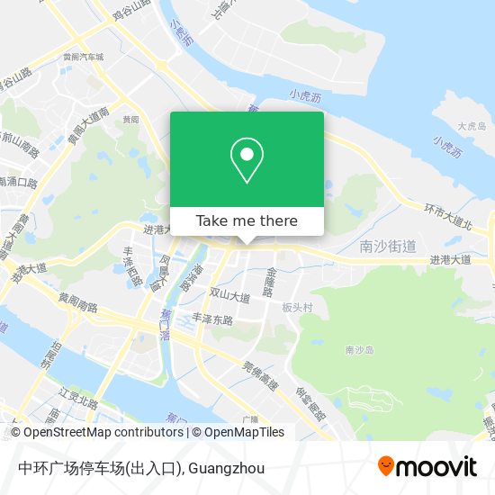 中环广场停车场(出入口) map