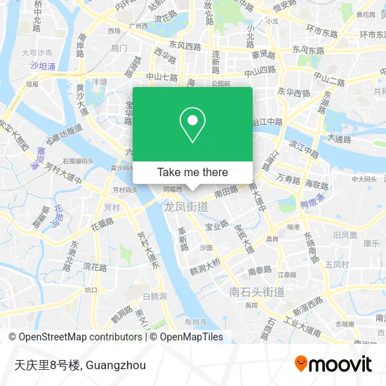 天庆里8号楼 map