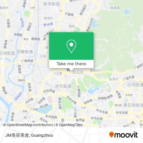 JM美容美发 map