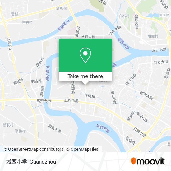 城西小学 map