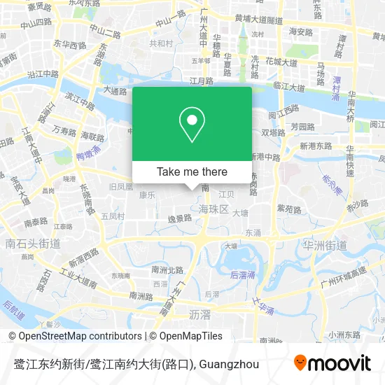 鹭江东约新街/鹭江南约大街(路口) map