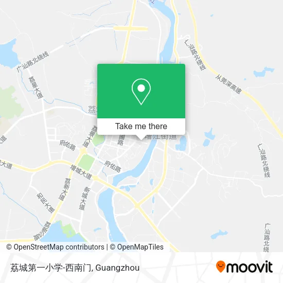荔城第一小学-西南门 map