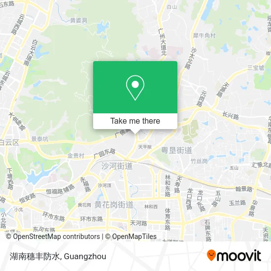 湖南穗丰防水 map