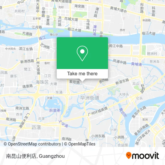 南昆山便利店 map