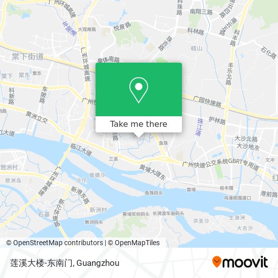 莲溪大楼-东南门 map