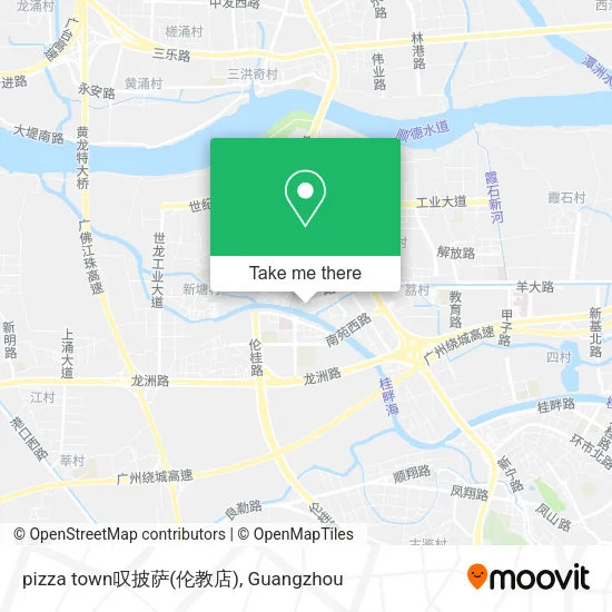 pizza town叹披萨(伦教店) map
