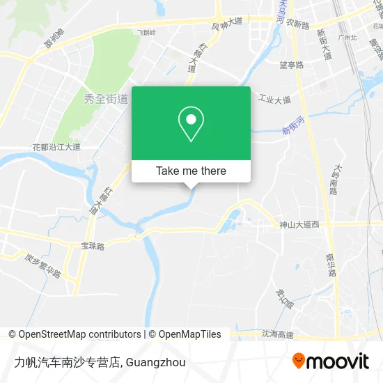 力帆汽车南沙专营店 map