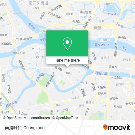 南浦时代 map
