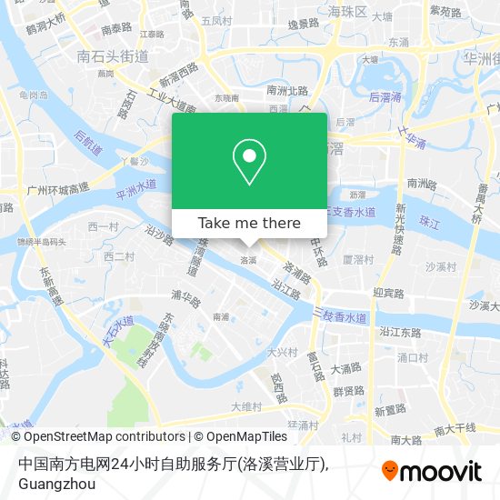 中国南方电网24小时自助服务厅(洛溪营业厅) map