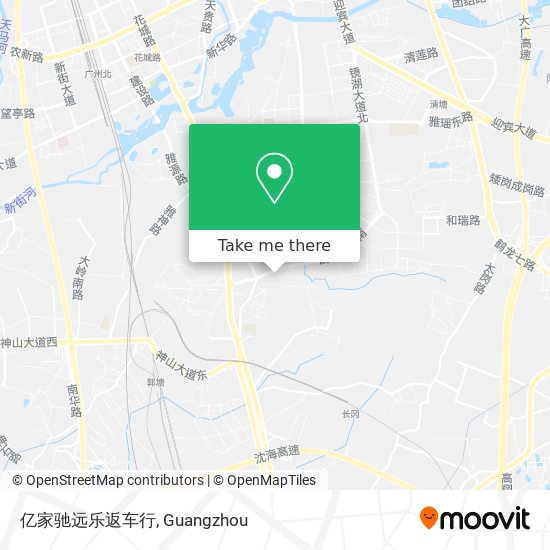 亿家驰远乐返车行 map