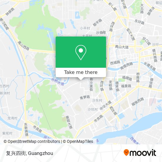 复兴四街 map