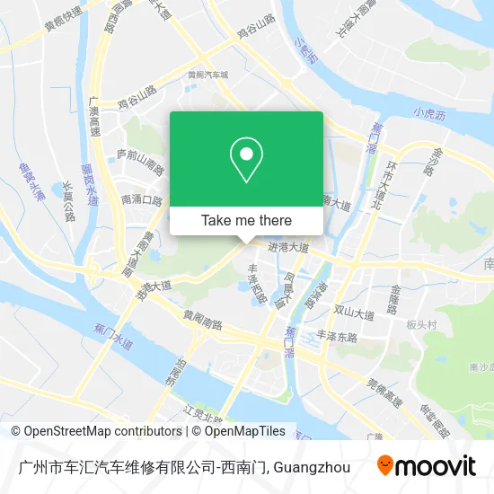 广州市车汇汽车维修有限公司-西南门 map