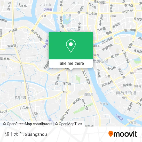 泽丰水产 map