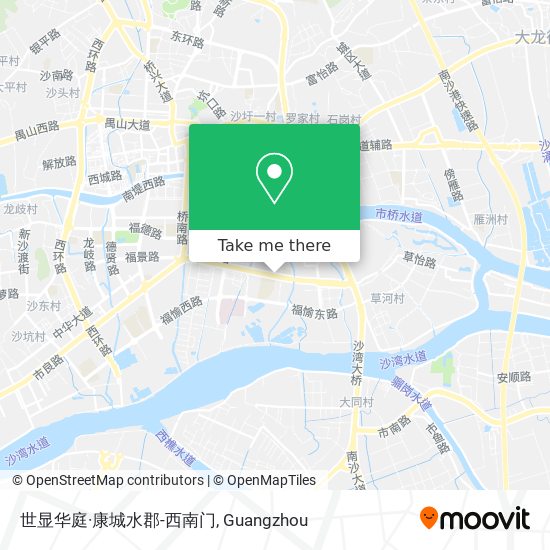 世显华庭·康城水郡-西南门 map