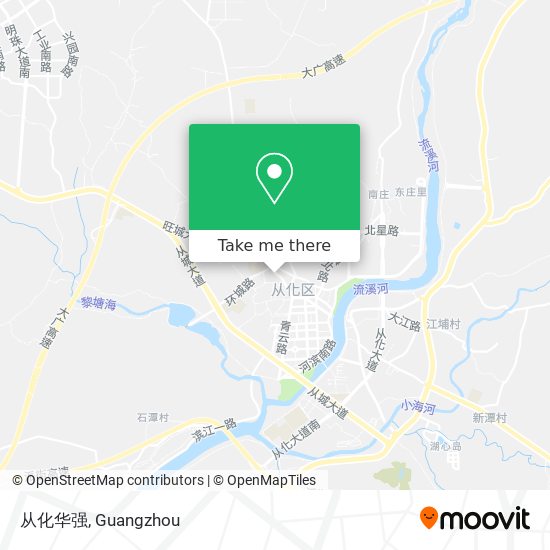 从化华强 map