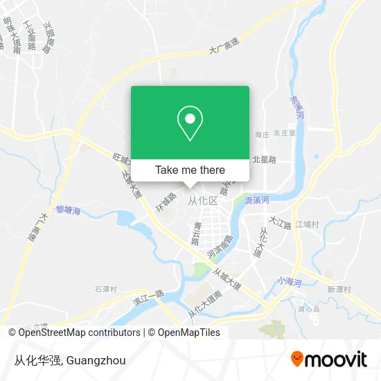 从化华强 map