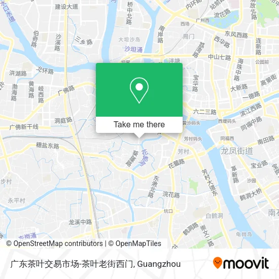 广东茶叶交易市场-茶叶老街西门 map