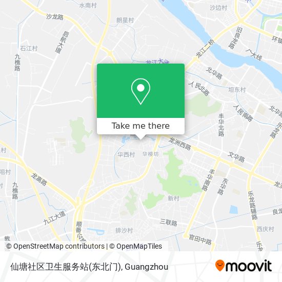 仙塘社区卫生服务站(东北门) map