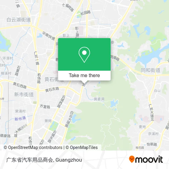 广东省汽车用品商会 map