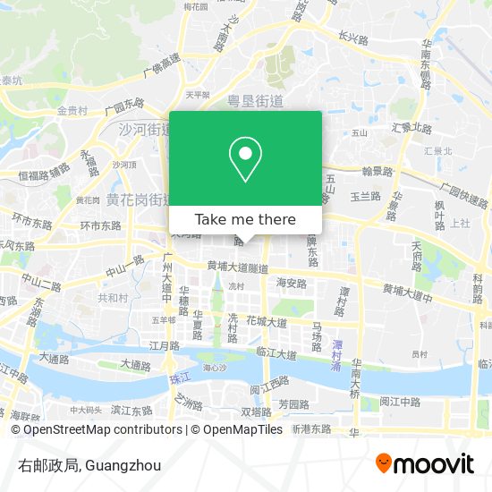 右邮政局 map
