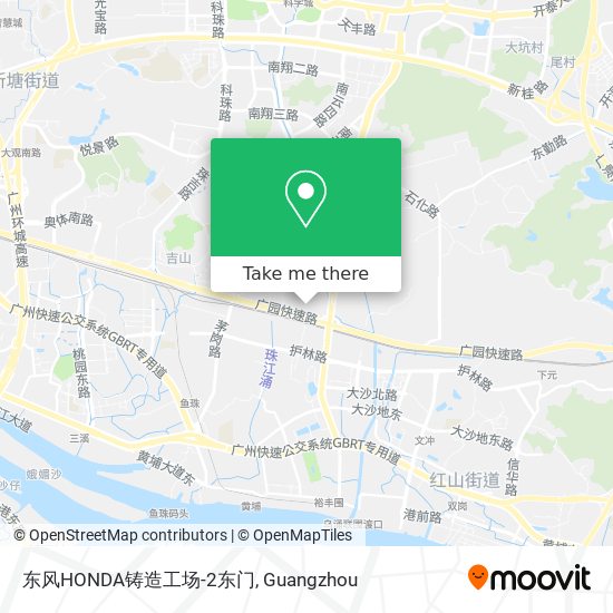 东风HONDA铸造工场-2东门 map