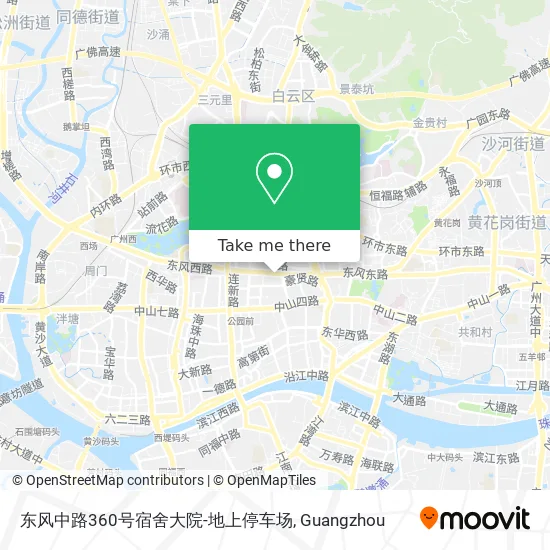 东风中路360号宿舍大院-地上停车场 map