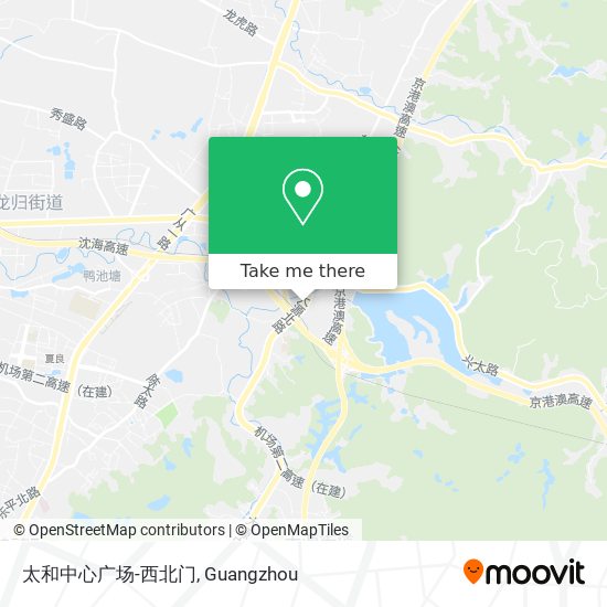 太和中心广场-西北门 map