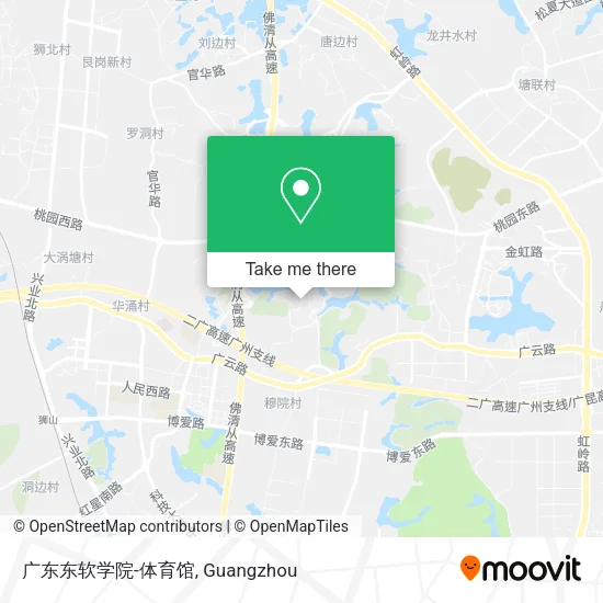 广东东软学院-体育馆 map