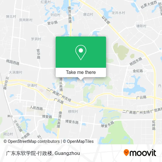 广东东软学院-行政楼 map