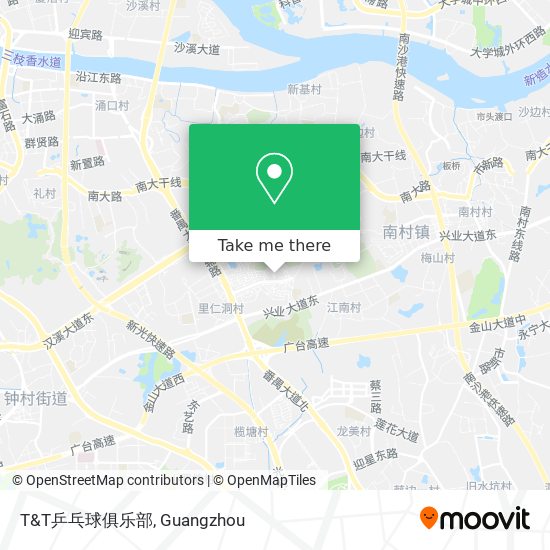 T&T乒乓球俱乐部 map