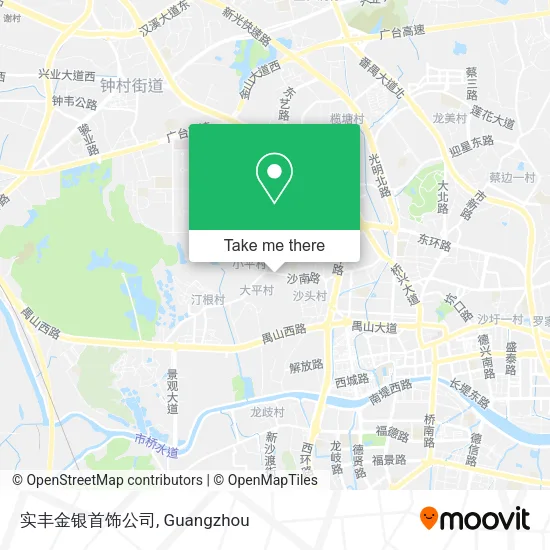 实丰金银首饰公司 map