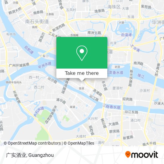 广实酒业 map