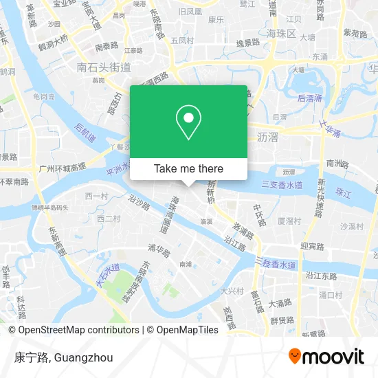 康宁路 map