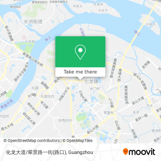 化龙大道/翠景路一街(路口) map
