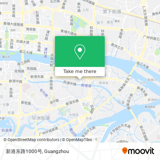 新港东路1000号 map