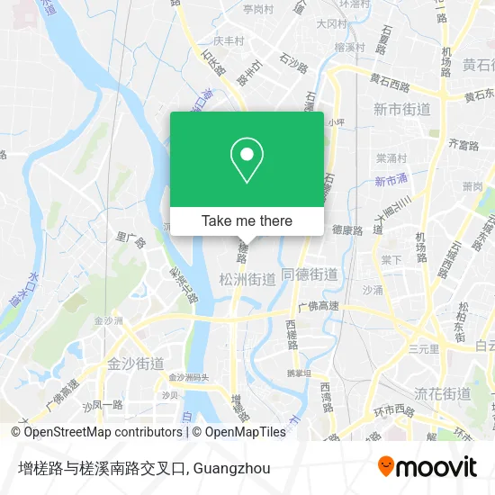增槎路与槎溪南路交叉口 map