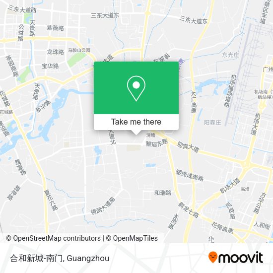 合和新城-南门 map
