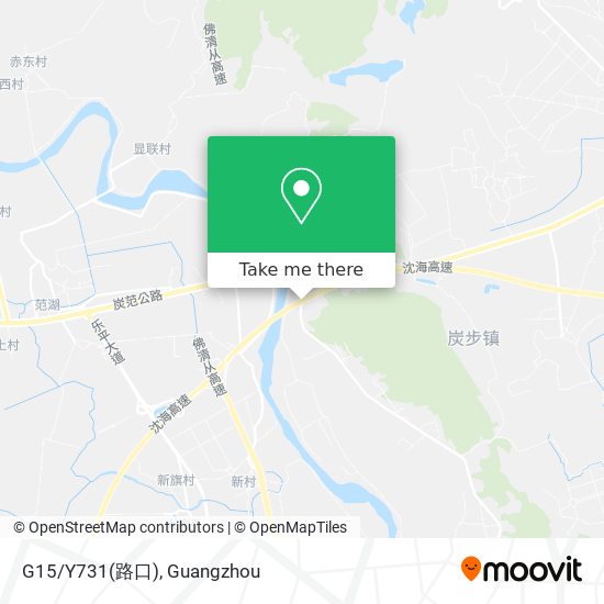 G15/Y731(路口) map
