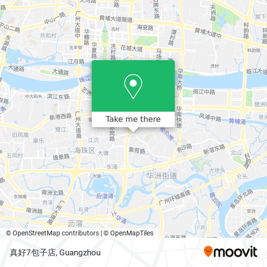 真好7包子店 map
