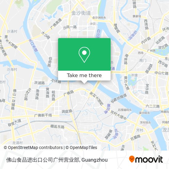 佛山食品进出口公司广州营业部 map
